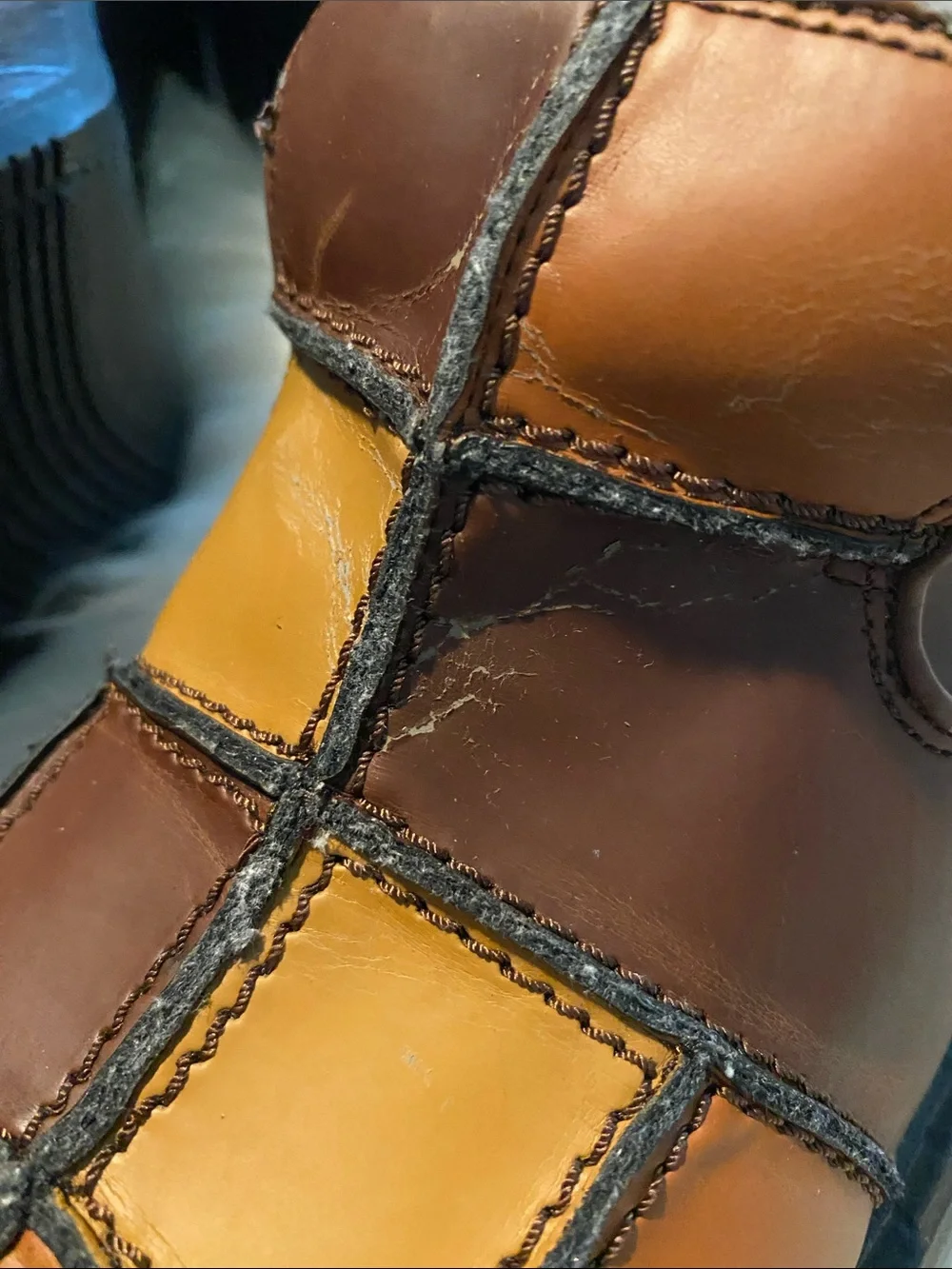 dELiA*s patchwork leather